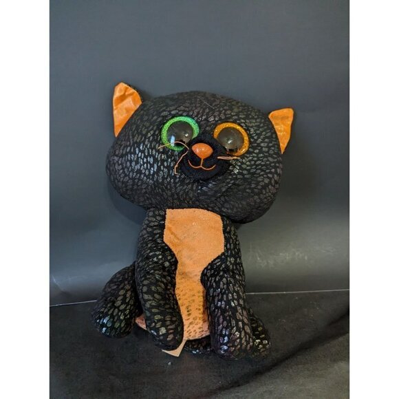 Ty Other - ty beanie boo spellbound the cat plush stuffed animal toy black 9..5" Halloween